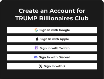 Image showing different ways to Join via Sign In with Google, Apple Twitch , Discord and X